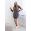 174425 4 damske bavlnene saty off white velikost uni barva seda tmave