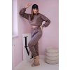 159599 16 zateplena souprava s kratkou mikinou