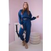 159599 36 zateplena souprava s kratkou mikinou