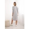 159644 10 damske saty nia oversize velikost uni barva seda