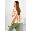 159881 7 damsky pruhovany svetr oversize