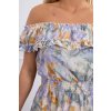 161225 34 kvetinove saty lexi s odhalenymi rameny velikost uni barva modra
