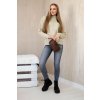 216383 5 svetr valentina se stojackem velikost uni barva bezova