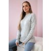 161564 54 damsky svetr s modnim vzorem isla velikost uni barva bezova