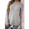 161564 57 damsky svetr s modnim vzorem isla velikost uni barva bezova
