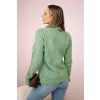 161567 6 svetr aby s dekorativni vzorem velikost uni barva zelena