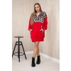 161855 13 velurove saty s tygrim motivem
