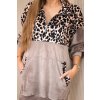 161855 19 velurove saty s tygrim motivem