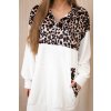 161855 3 velurove saty s tygrim motivem