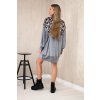 161855 6 velurove saty s tygrim motivem