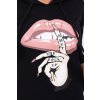 216260 3 saty lips s delsimi zady a barevnym potiskem velikost uni barva cerna