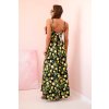 162716 18 damske maxi saty nancy s raminky s potiskem