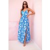 162716 20 damske maxi saty nancy s raminky s potiskem