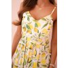 162716 7 damske maxi saty s raminky s potiskem