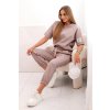 174698 37 damsky viskozovy komplet efi s kratkym rukavem a teplaky