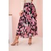 166937 10 viskozova sukne rufy s kvetinovym vzorem vyprodej