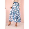 166937 6 viskozova sukne rufy s kvetinovym vzorem vyprodej