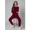 167102 2 damske teplaky vivisence 9104 velikost s barva bordo