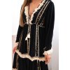 167129 11 damske boho saty new s krajkou velikost uni barva cerna