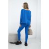 169721 1 souprava gracie oversize mikina teplaky velikost uni barva modra tmave