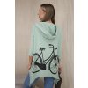 169781 28 mikina bike s potiskem na zadni strane velikost uni barva ruzova tmave