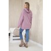 169784 48 mikina hazel na zip s kapuci oversize velikost uni barva cerna