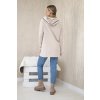 169784 14 mikina hazel na zip s kapuci oversize velikost uni barva cerna
