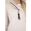 169784 15 mikina hazel na zip s kapuci oversize velikost uni barva cerna