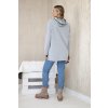 169784 18 mikina hazel na zip s kapuci oversize velikost uni barva cerna