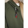 169784 29 mikina hazel na zip s kapuci oversize velikost uni barva cerna
