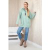 169784 33 mikina hazel na zip s kapuci oversize velikost uni barva cerna