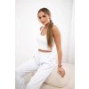 169847 damska souprava emmeline top teplaky velikost uni barva bila