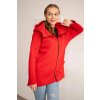169982 2 zateplena mikina hush s prodlouzenymi zady a kapsami velikost uni barva cervena