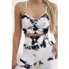 170117 24 damsky fitness set annabelle top leginy velikost s m barva bila
