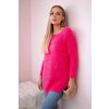 170228 4 jednobarevny svetr s chlupem isabell velikost uni barva ruzova