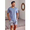 222650 2 panske pyzamo doctor nap pmb 7207 velikost l barva modra