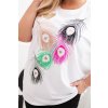 171437 15 halenka plus size 1321 s motivem peri velikost uni barva bila