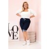 171716 21 sortky plus size art9016 s vazanim velikost xl barva modra svetle