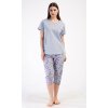 172265 9 damske pyzamo kapri miana