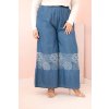 172478 kalhoty plus size 1870 se sirokymi nohavicemi
