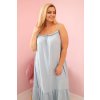 172661 9 saty plus size 21646 1 na raminka s volanem velikost uni barva modra svetle