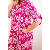 172856 8 damska plus size viskozova souprava s geometrickym potiskem