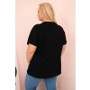 173072 43 damska bavlnena halenka plus size s potiskem day dream velikost uni barva cerna