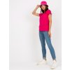 173252 6 tricko b 014 56p basic feel good barva ruzova tmave velikost xs