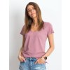 174857 6 tricko rv ts 4837 28p basic feel good barva ruzova tmave velikost xs