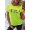 174254 71 tricko z limitovane edice velikost uni barva zluta