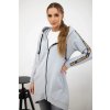 174296 8 mikina fashione se zipem na zadech kapse velikost uni barva seda tmave