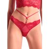176597 damska tanga sielei 22128 velikost xl barva cervena