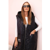Dámská vesta 5393 Plus Size (Velikost UNI, Barva Černá)