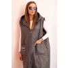 Dámská vesta 5393 Plus Size (Velikost UNI, Barva Černá)